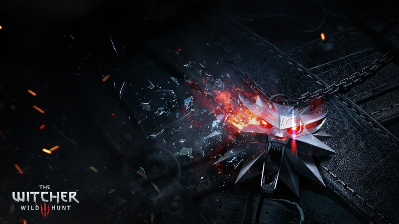 illuminated, dark, The Witcher 3: Wild Hunt, backgrounds, wild, long exposure, heat - Temperature, car, night, no people, burning, yellow, flame, smoke - physical structure