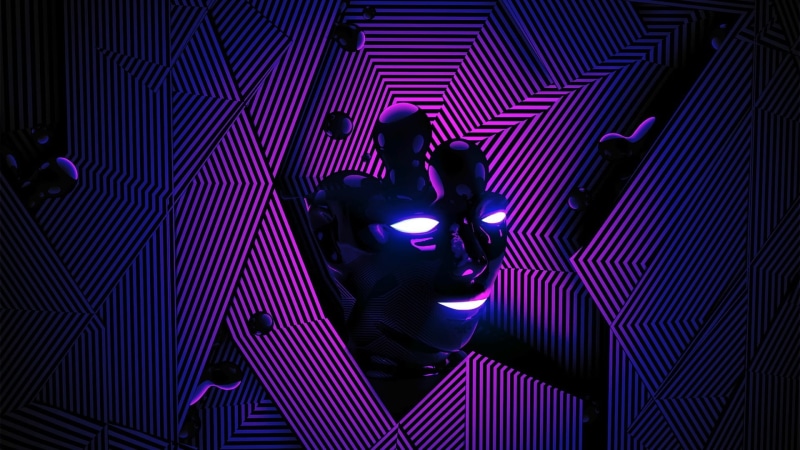 abstract, illustration, light, indoors, digital art, purple, pink color, human, 1080P, lifestyles, stage, creativity, lighting equipment, render, pattern