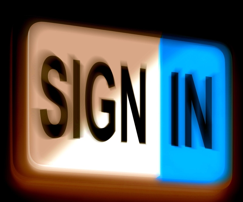 security, enter, single word, username, login, subscribe, close-up, button, studio shot, up, information, sign, illuminated, information sign, log, western script