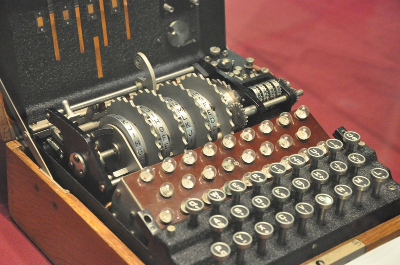 Enigma, 1080P, four, military, German, machine, encryption, naval