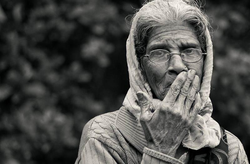 home, retro, eyeglasses, 5K, serious, adult, female, grayscale, attractive, black and white, old, one person, art, photography, mature, contemplation