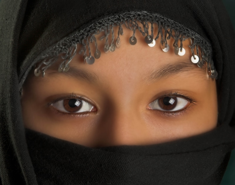 religious Veil, one Person, s, looking, 4K, arabia, adult, iranian Ethnicity, indoors, hijab, human Face, young Women, females, human body part, headscarf