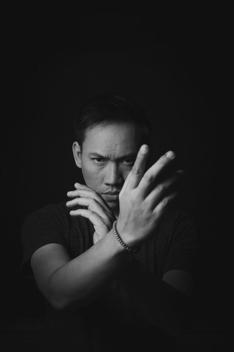 thinking, males, facial Expression, problems, worried, looking, dark, martial art, low Key, beautiful, adult, young Adult, potrait, human Face, wing chun