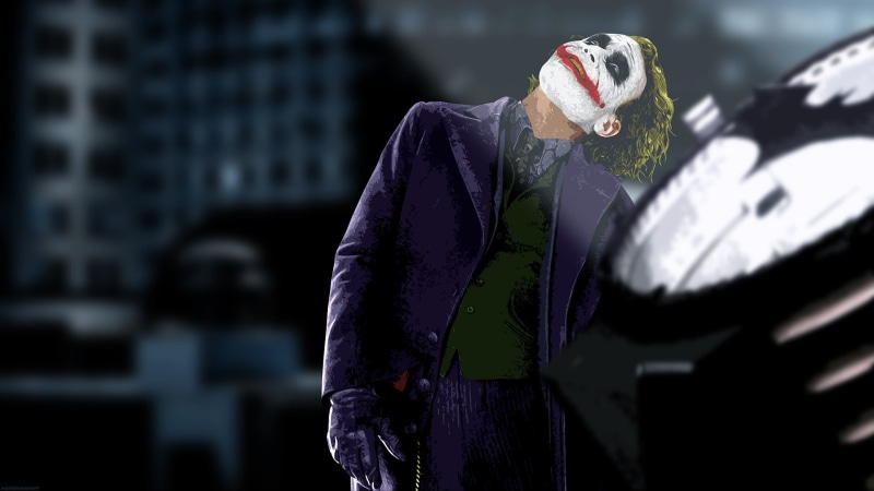 movies, Joker, Batman, MessenjahMatt, 1080P, The Dark Knight