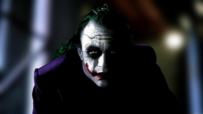 halloween, people, evil, headshot, anime, fear, portrait, paint, Joker, celebration, The Dark Knight, spooky, 1080P, mammal, make-up, close-up, movies