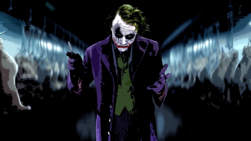 The Dark Knight, MessenjahMatt, Joker, 1080P, movies, Batman