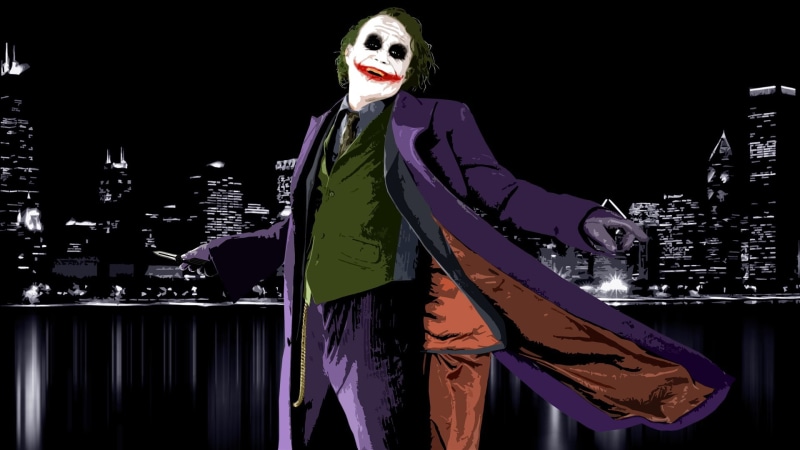 Joker, The Dark Knight, movies, MessenjahMatt, 1080P, Batman
