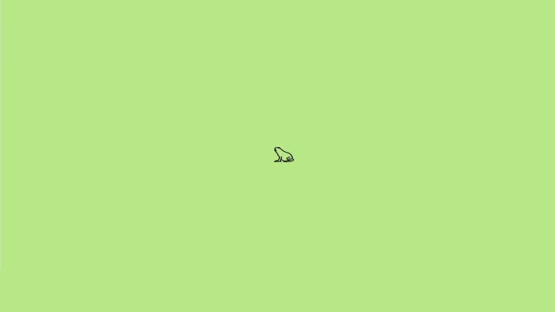 1080P, minimalism, frog