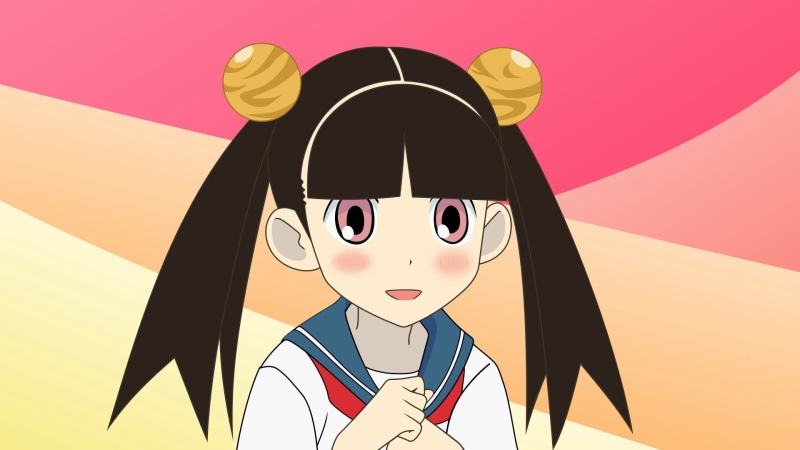 cartoon, one Person, studio shot, hands, adult, childhood, beautiful, teenage Girls, woman, cute, 1080P, anime, headshot, holding, glasses, happiness