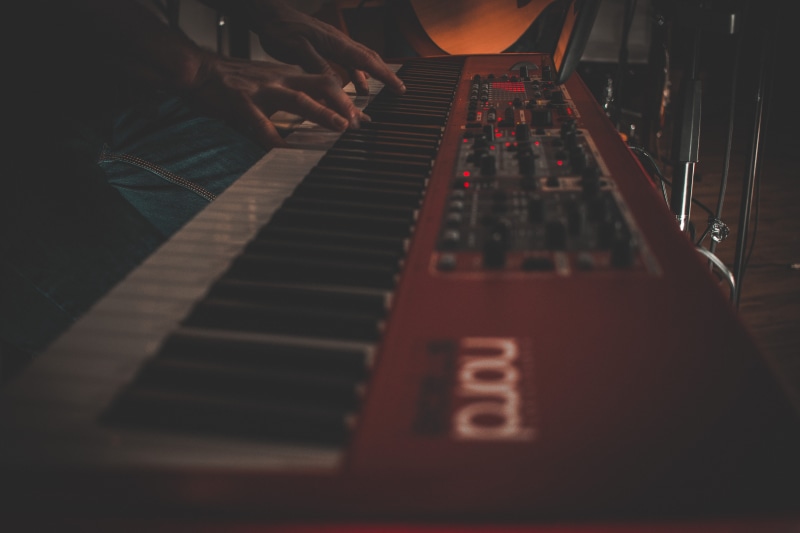 human limb, goderich, arts culture and entertainment, audio equipment, sound recording equipment, hand, one person, human finger, human body part, keyboard