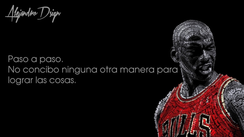human representation, art and craft, quote, typographic portraits, text, male likeness, western script, basketball, religion, night, creativity, Michael Jordan