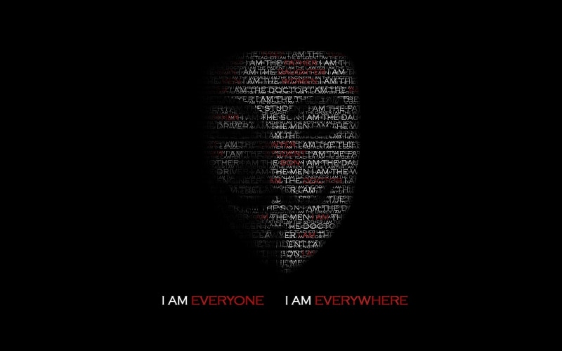 x, anonymous, text, typography, 1080P, art, portrait, hd, vendetta, typographic, minimalistic, v