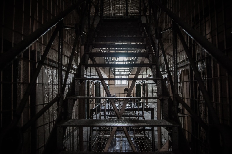 4K, stair, abandoned building, photography, empty, metal, no people, construction site, low angle view, factory, scaffolding, hangar, construction, place