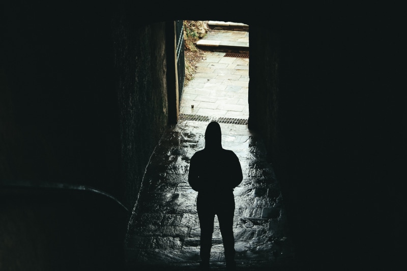 5K, france, silhouette, corsica, dark, day, jail, arch, building, rear view, built structure, wall - building feature, prison, women, architecture, bastia