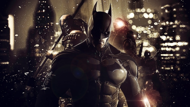 indoors, night, young adult, batman, adult, window, women, 1080P, video games, built structure, illuminated, body part, nature, architecture, real people