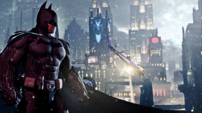 hd, helicopter, batman, origins, dc, 1080P, video games, arkham