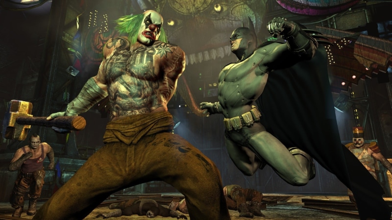 people, human representation, security, art and craft, aggression, Joker, sculpture, craft, government, Batman, statue, low angle view, metal