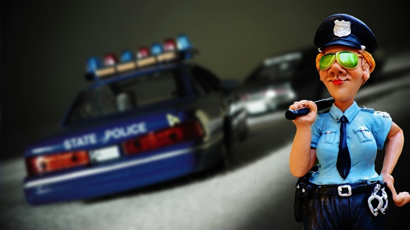 protection, waist up, motor vehicle, law, men, arrest, 2K, did, volatile, blue light, policewoman, security, crash helmet, clothing, people, helmet, funny