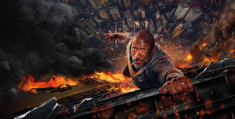 8k, dwayne johnson, movies, 8K, 2018 movies, hd, skyscraper movie, 4k, 10k, 5k