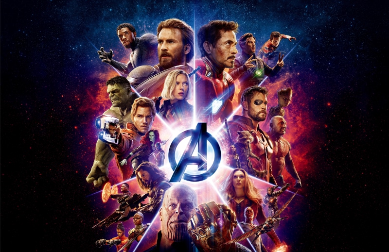 5k, 4k, 2018 movies, arms raised, large group of people, emotion, movies, indoors, hd, 8k, avengers infinity war, men, group of people, real people, illuminated