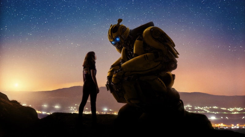 hd, silhouette, movies, 4k, illuminated, 5K, nature, sunset, 5k, statue, togetherness, sky, hailee steinfeld, adult, representation, bonding, night, outdoors