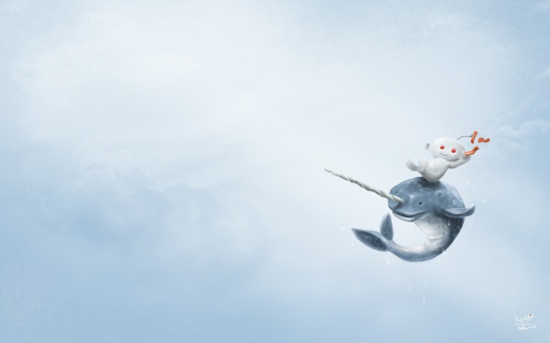 creativity, motion, riding, sky, cloud - sky, mid-air, bird, copy space, robot, outdoors, nature, reddit, 1080P, human representation, vertebrate, beauty in nature