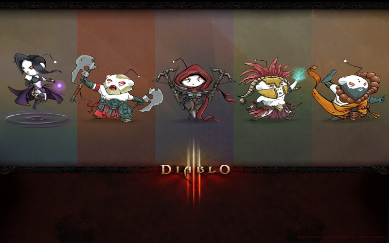 Barbarian, classes, 1080P, Blizzard Entertainment, video games, artwork, reddit, Diablo III