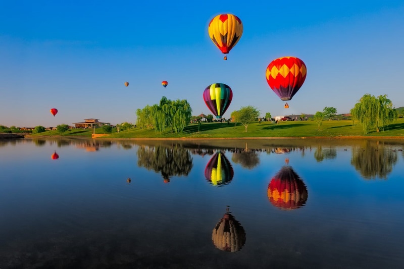basket, vineyards, assorted, Canon  5D, outdoors, balloons, Paso  Robles, painting, lake, hot Air Balloon, hot, travel, flying, sky, spring, United  States