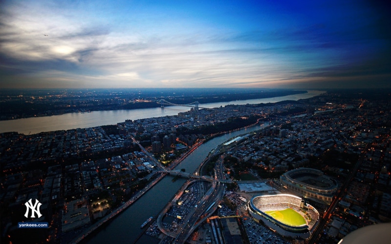 york, art, baseball, mlb, hd, 1080P, sports, new, yankees, aerial