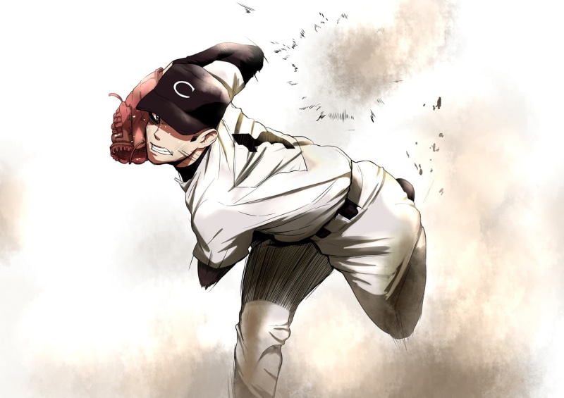 mid-air, side view, mask, lifestyles, day, cloud - sky, three quarter length, uniform, gloves, motion, real people, flying, throwing, one person, full length