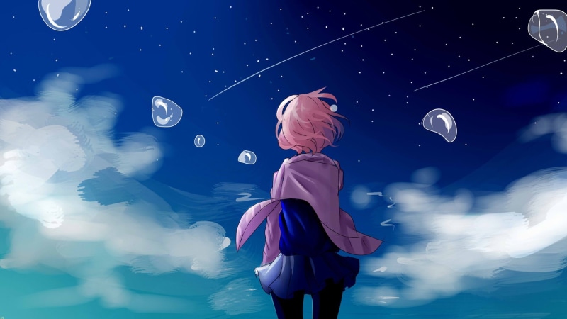 1080P, Beyond the Boundary, Mirai Kuriyama, Anime