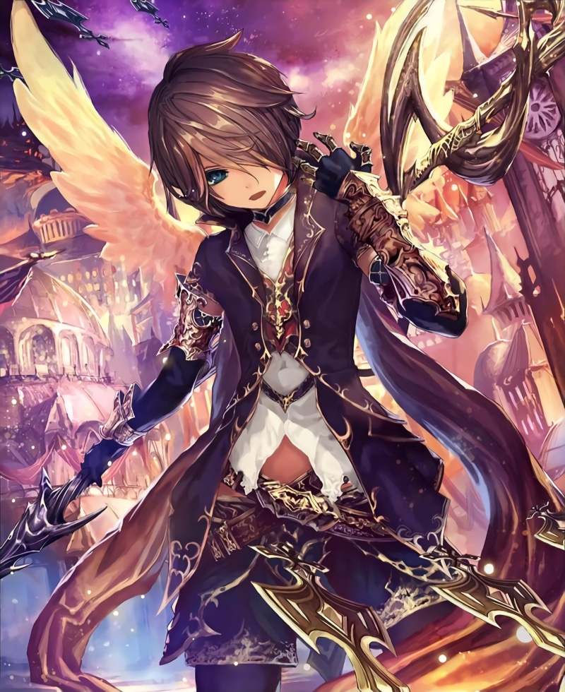 lifestyles, indoors, anime, entertainment occupation, costume, carnival, music, disguise, women, 2K, stage, Shingeki no Bahamut, one person, celebration