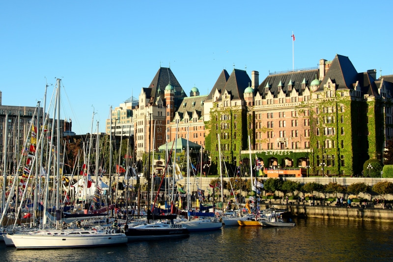 vancouver, row house, mode of transportation, victoria, travel destinations, harbor, sailboat, city, waterfront, Canada, urban Scene, marina, pole, color Image