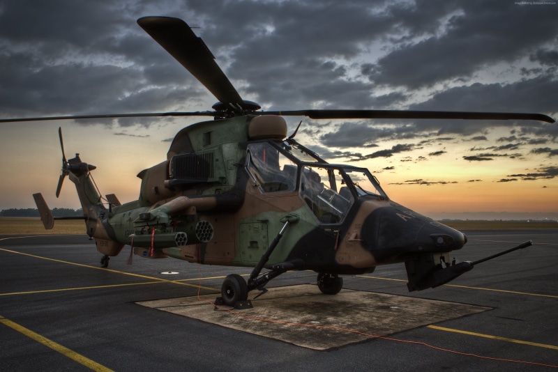 German Army, attack helicopter, 2K, Eurocopter EC665 Tiger