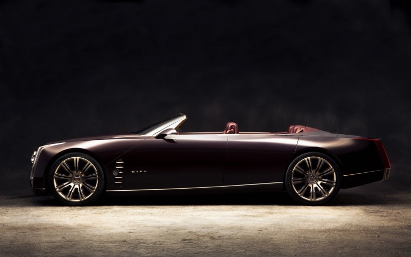 black, concept, convertible, cars, coupe, cadillac, hd, 2K
