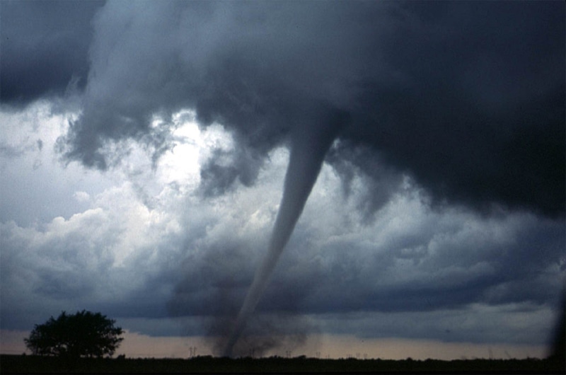 1080P, cloud - sky, damage, weather, dramatic sky, cloud, rain, funnel, overcast, black, outdoors, scenics - nature, twister, beauty in nature, destruction