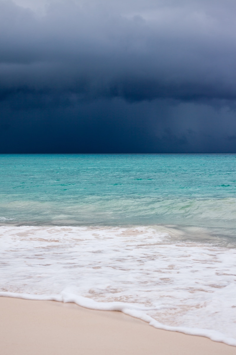 sky, water, outdoors, waves, white clouds, vacations, idyllic, cloudscape, tropical Climate, blue, white, ocean, seat, land, beach, caribbean, nature, monsoon