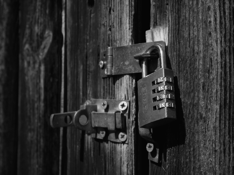 wood - Material, code, Key, key, unlock, protection, entrance, padlocked, shed, door, locked, old, combination, steel, outdoors, textured, gate, security
