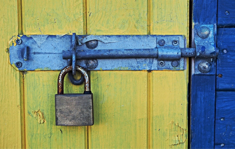 wooden, textured, beach hut, close-up, outdoors, iron, old, grotty, closed, protect, metal, protection, no people, lock, day, hut, corroded, wood - material