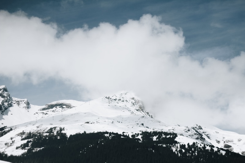 winter, 5K, beauty in nature, mountain Peak, rock, european Alps, no People, majestic, cold - Temperature, environment, day, cloudy, covered, ice, mountain
