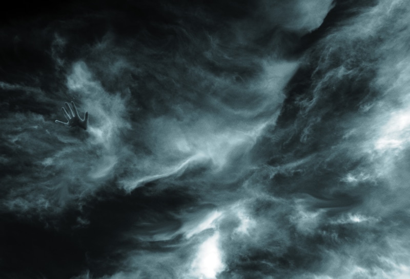 sky, environment, 5K, motion, lightning, nature, ominous, cloud - Sky, sullen, space, abstract backgrounds, overcast, art, clouds, black, hand, cyclone