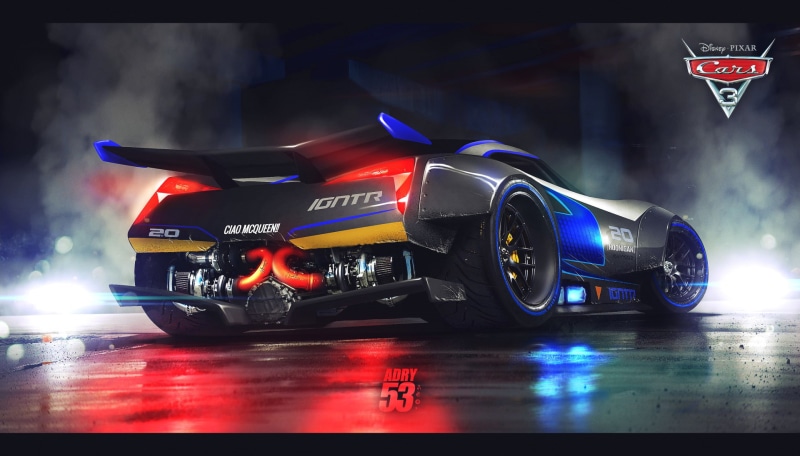 1080P, Jackson Storm, Movie, Cars 3