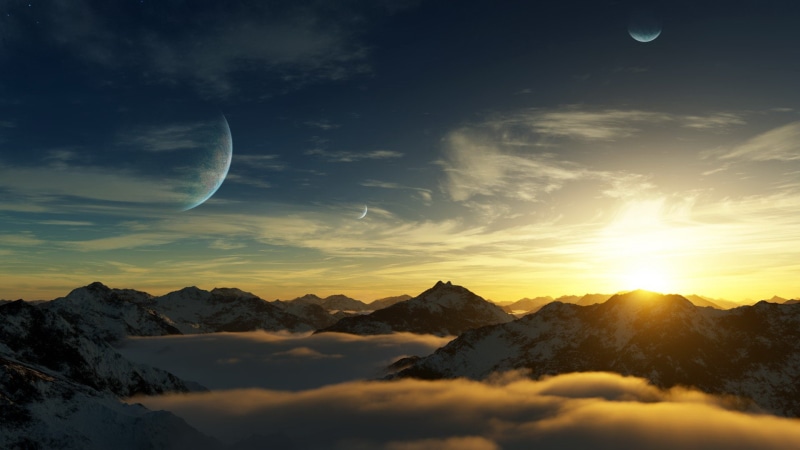 full moon, tranquility, astronomy, outdoors, sky, beauty in nature, idyllic, no people, gliese, sunset, environment, tranquil scene, planetary moon, snow