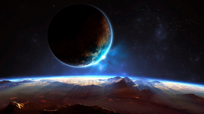 planet earth, light - natural phenomenon, astronomical object, earthlike, night, milky way, nature, scenics - nature, environment, planet, sky, space, cloud - sky