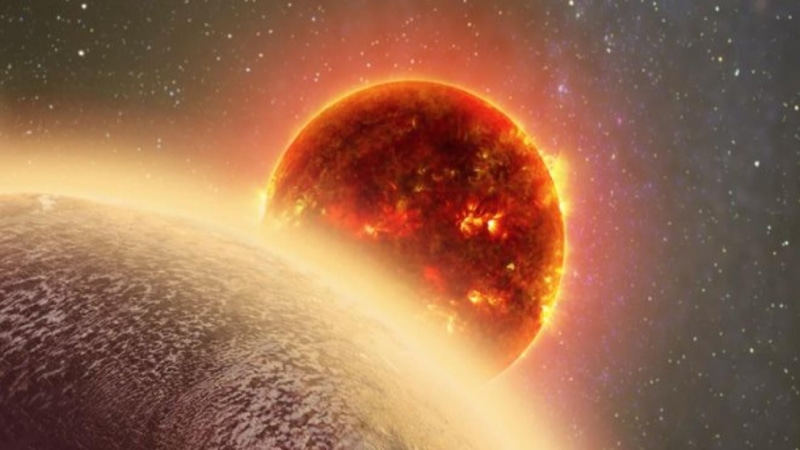beauty in nature, earthlike, planet - space, space, astronomy, no people, 1080P, nature, night, circle, star - space, planet, sky, heat - temperature
