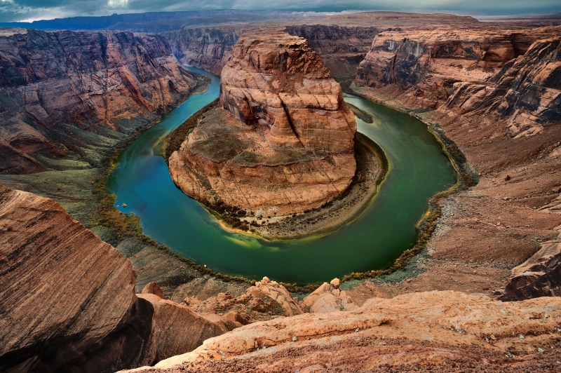 river, Whole, day, southwest USA, f/2, brown, landscape, bird eye, time, mountain, scenics, water, center, body, 4K, nature, view, Colorado  river, 8D