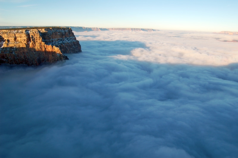 canyon, phenomenon, grand, photo, fogs, thermal, rare, national park, Cloud, View Point, overlook, landscape, nature, scenics, national, Grand Canyon, Inversion