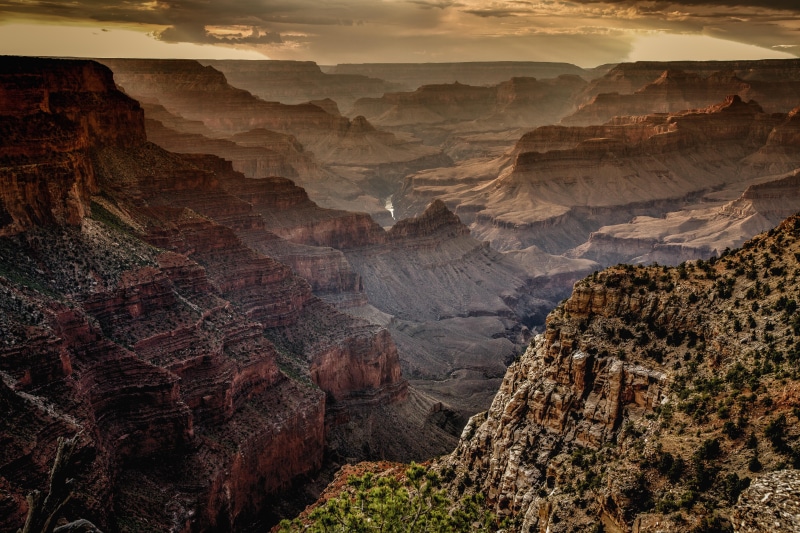 outdoors, view, scenics, geology, southwest USA, daytime, sandstone, rock, national Landmark, famous Place, nature, aerial view, Sunset, beauty In Nature