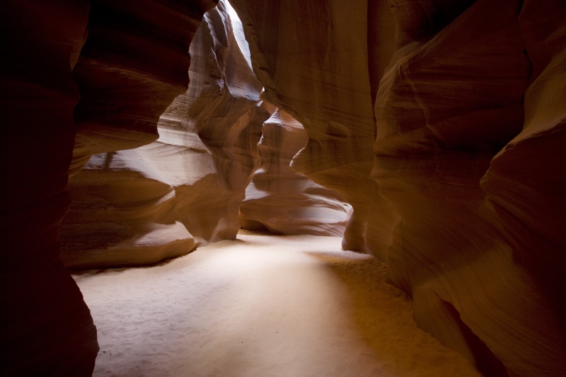 slot, travel destinations, solid, cave, tranquility, eroded, light shaft, slot canyon, indoors, no people, physical geography, nature, usa, geology, 5K