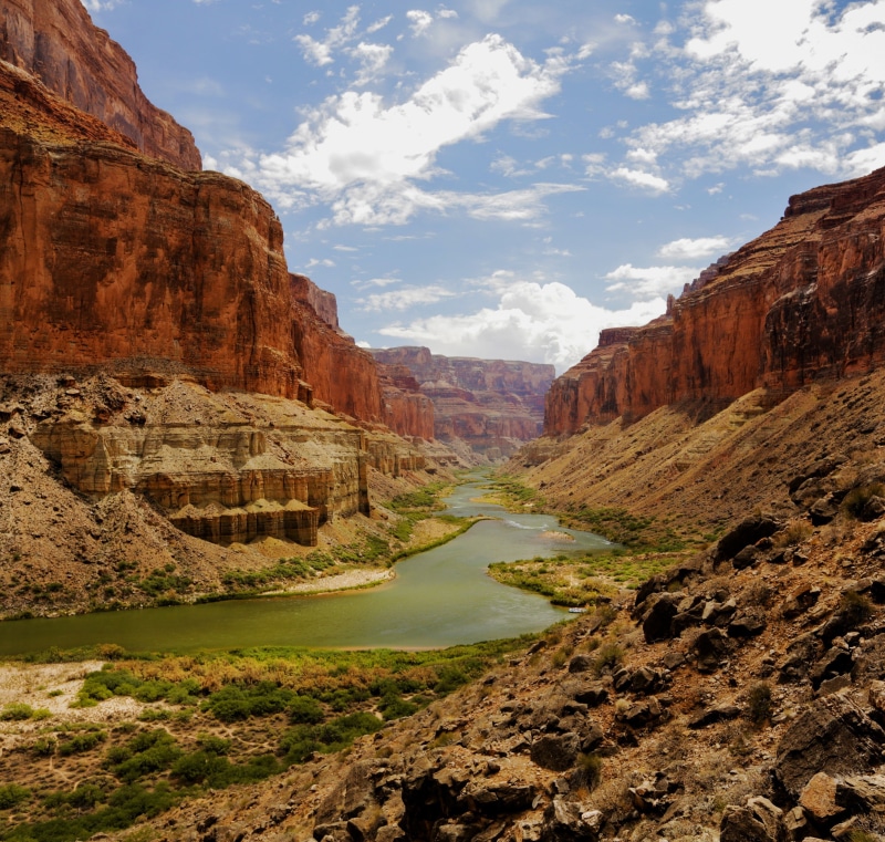 canyon, river, 2K, Grand Canyon National Park, landscape, nature